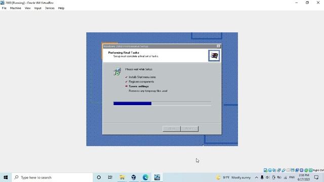 DekoTV - Installing Windows 2000 in VirtualBox (2021) смотреть онлайн