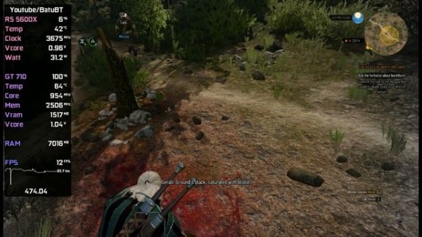 The Witcher 3: Wild Hunt Next-Gen Update | GT 710