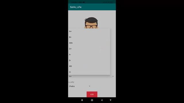 Blood Bank App in Android Studio. смотреть онлайн