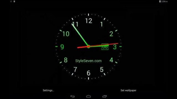 Analog Clock Live Wallpaper-7_