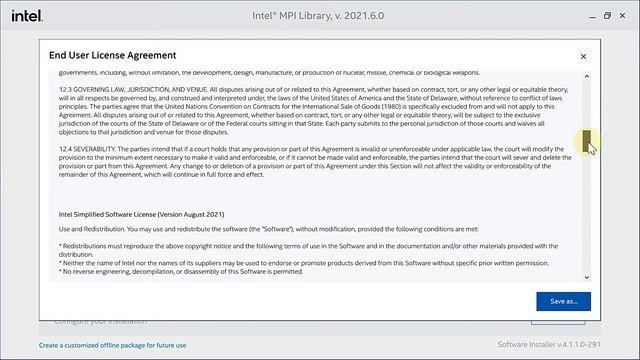 STEP 5 Installing Intel (R) MPI Library for Windows, May2022 смотреть онлайн