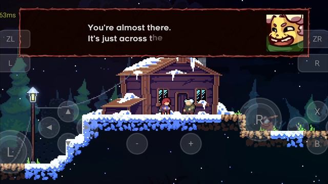 Celeste Nintendo Switch Skyline Android emulador (Pocophone F1/ Snapdragon 845) смотреть онлайн