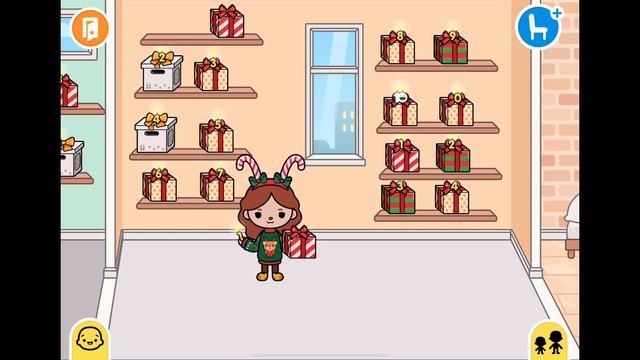 Advent calendar opening window number one in Toca boca #tocaboca смотреть онлайн