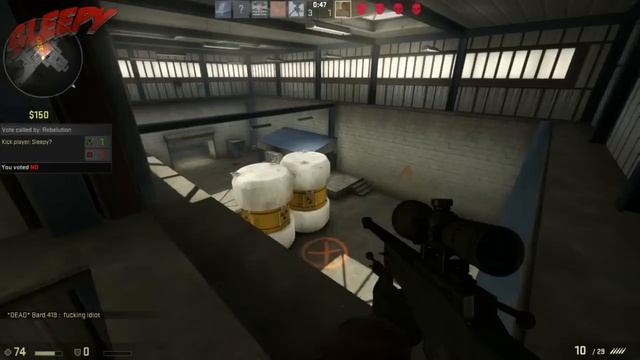 1v5 Nuke AWP Ace - Troll? смотреть онлайн