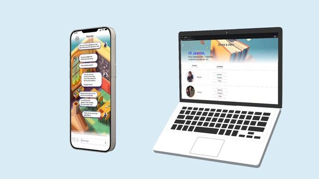 Share a Class - iPhone & MacBook Mockup смотреть онлайн