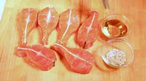 Как разделать дикого лосося? Готовим стейки-бабочка из кеты.