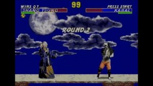 Ultimate Mortal Kombat Trilogy (Genesis) - Longplay as MK1 Shang Tsung