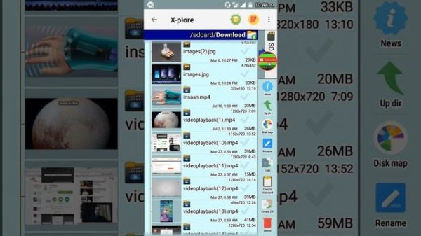 X-plore || file manager | show hidden files