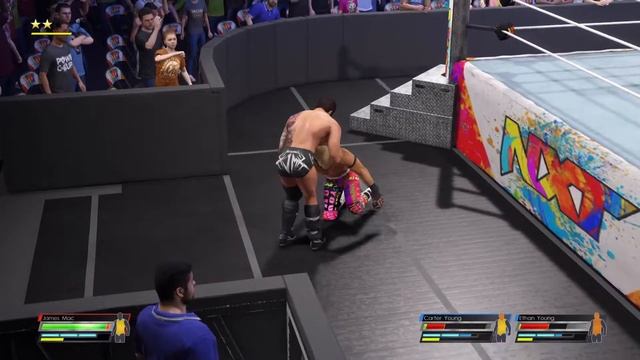 WWE2K22: James Mac vs The Young Guns смотреть онлайн