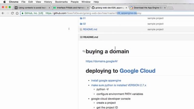 Golang Appengine - Google's Go Programming Language смотреть онлайн
