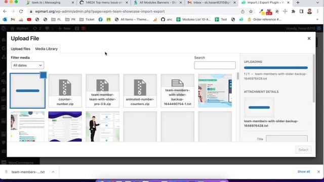Import / Export Team with Slider Plugin смотреть онлайн