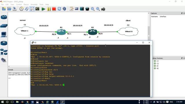 Routing DHCP on Windows Server and Capture packets by Wireshark смотреть онлайн