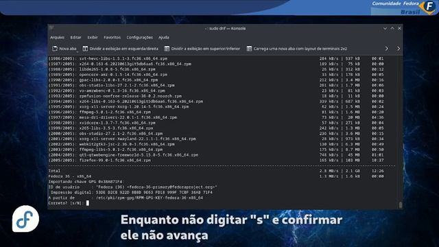Upgrade de F34 pra F36 usando dnf system upgrade смотреть онлайн