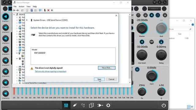 PDP-E800DSP Windows Driver Tutorial смотреть онлайн