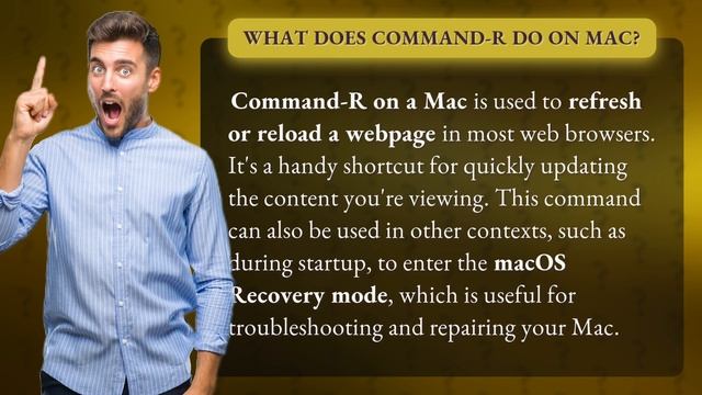 What does command-R do on Mac? смотреть онлайн