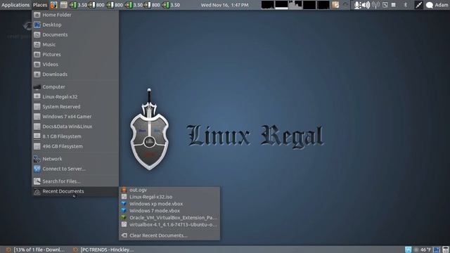 Linux Regal Walk threw смотреть онлайн