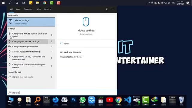 Custom Mouse Cursor Installation - How to change mouse cursor in Windows 10 смотреть онлайн