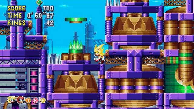 Sonic Mania Plus: Oil Ocean Zone Act 1 (Encore Mode / Super Sonic) [1080 HD] смотреть онлайн