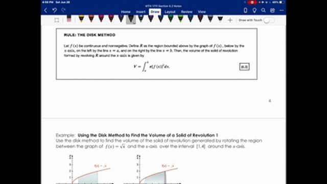 6.2 Determining Volumes by Slicing смотреть онлайн