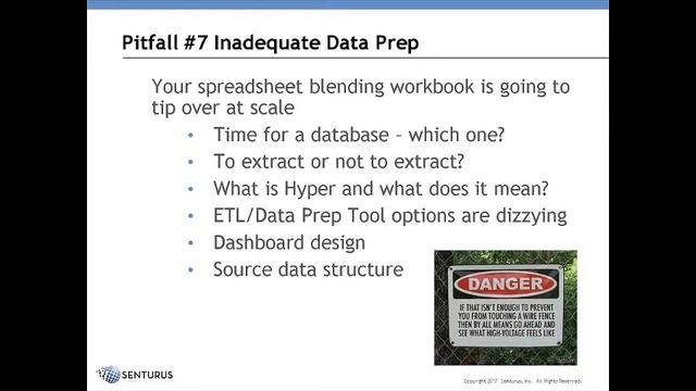 Tableau Server: Pitfalls to Avoid смотреть онлайн