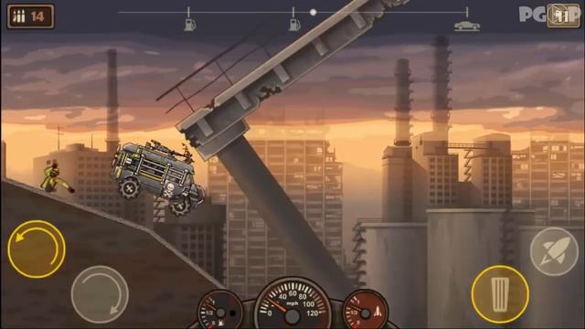 Earn To Die 2 - Android Gameplay - Fully Upgraded | Ep2 HD смотреть онлайн