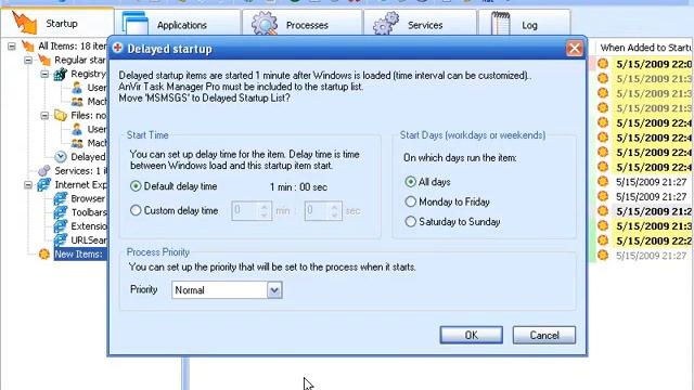 Monitoring Windows startup with AnVir Task Manager смотреть онлайн
