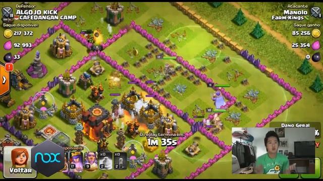 Descendo de Liga usando Goblins - Clash of Clans - Nox App Player смотреть онлайн