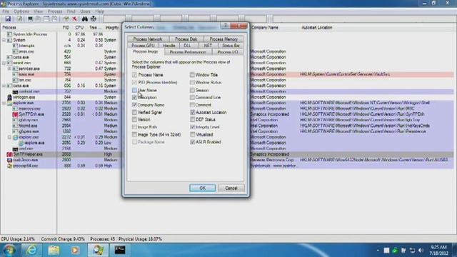 Process Explorer смотреть онлайн