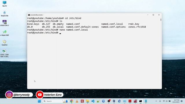 Konfigurasi DNS Server Debian 12.1 pada Aplikasi VirtualBox - Administrasi Sistem Jaringan смотреть онлайн