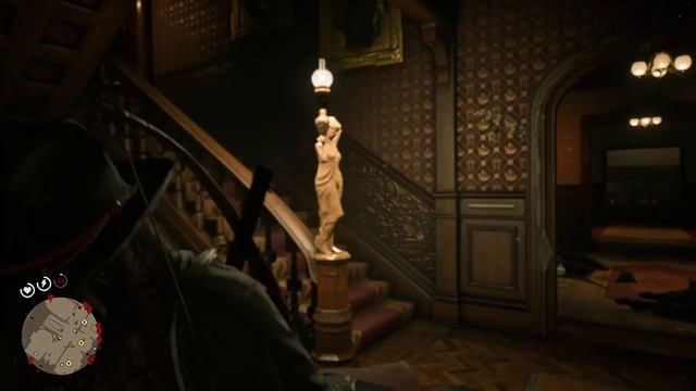 Red Dead Redemption 2 | You can take the window, Or you can take the stairs. смотреть онлайн
