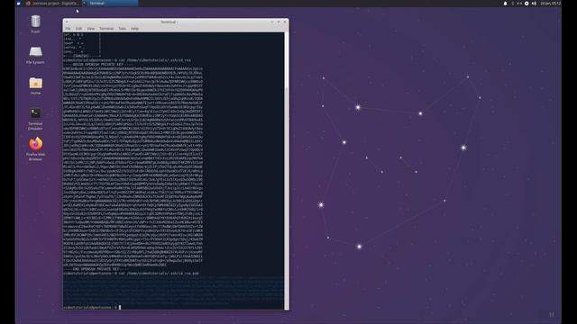 SSH key creation on Linux смотреть онлайн