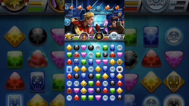 Gambit creams Panthos Marvel Puzzle Quest смотреть онлайн