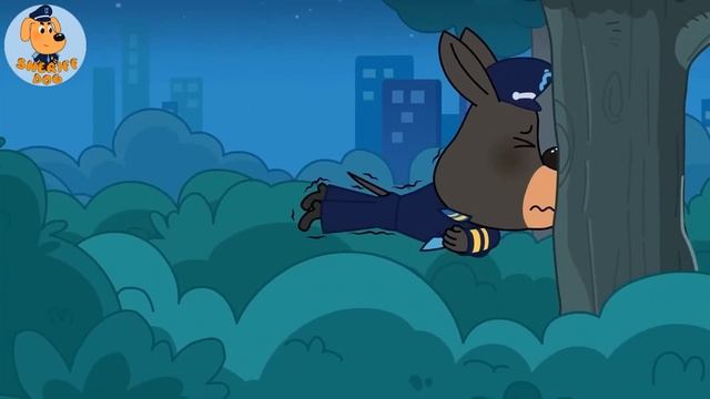 Сartoon for children Sheriff Dog / The Ghost out of Window/ for kids / sheriff / labrador / dog смотреть онлайн