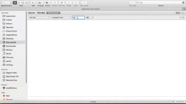 How to find larger files in Mac in finder windows | Search in mac or directory level смотреть онлайн