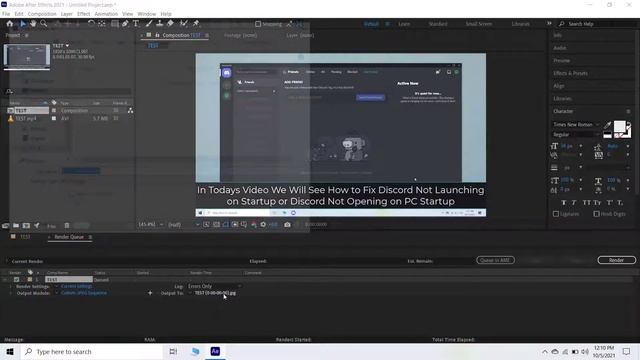 How To Take A Screenshot In After Effects- How To Take A Snapshot- How To Export Still Image смотреть онлайн