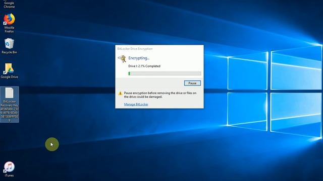 BitLocker drive encryption - how to lock and unlock volume смотреть онлайн