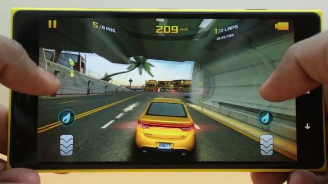 Nokia Lumia 1520 Asphalt 8 Gameplay смотреть онлайн
