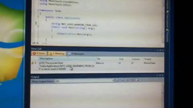 iOS Development from Visual Studio 2010 смотреть онлайн