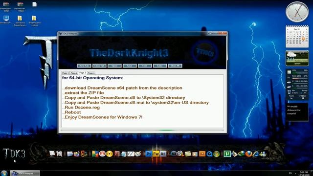 How to Get, Install and Enable DreamScene In Windows 7 {Make Videos As Wallpaper - eXtreme Links!} смотреть онлайн