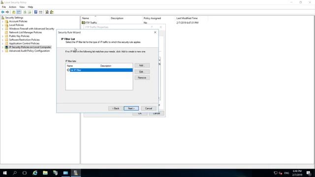 IPsec Server Policies - IPsec For FTP traffic смотреть онлайн