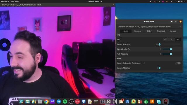 Como configurar Webcam no Linux com Cameractrls (super fácil!) смотреть онлайн