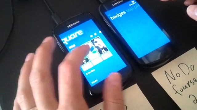 Foursquare Windows Phone 2.1 and 2.2 comparison смотреть онлайн