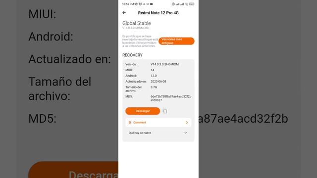 Redmi note 12 pro 4G recibe miui 14 смотреть онлайн
