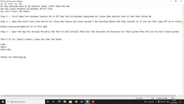 How To Get A Linux Terminal On Windows Pc For Free смотреть онлайн