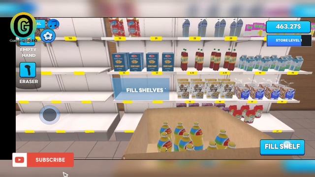 Retail Store Simulator - The store is fully stocked with goods Android, Ios Gameplay 2 смотреть онлайн
