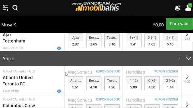 Mobilbahis'te Hızlıca Kupon Yap смотреть онлайн