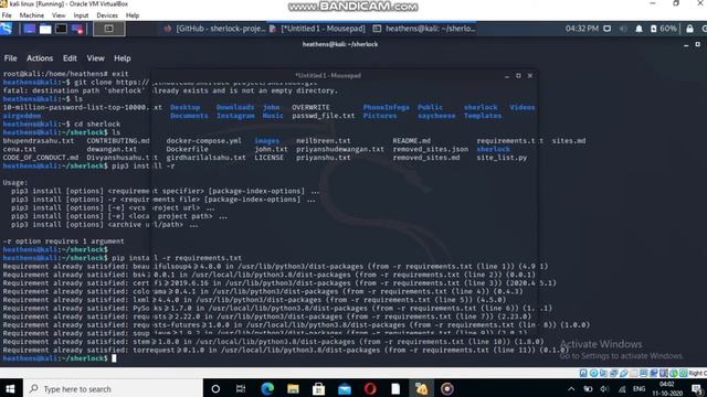 How to find your various social media account through sherlock with linux смотреть онлайн