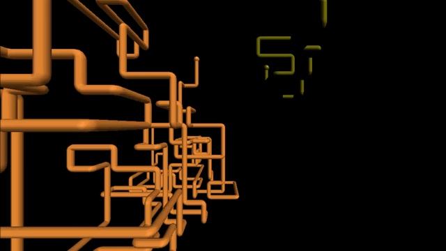 Windows 3D Pipes screen saver смотреть онлайн