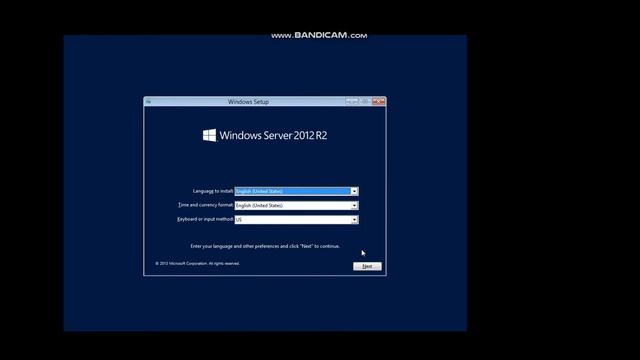 Install window server 2012 in VMware смотреть онлайн