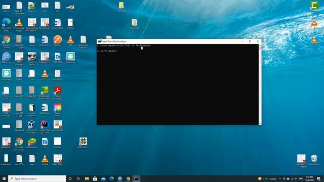 How To Change Title of CMD Window from CMD in Windows 10 смотреть онлайн